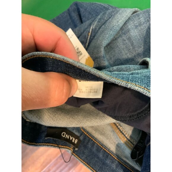 J Brand Medium Disclosure Wash Betty Flare Blue Jeans, Size 25 - Picture 3 of 5